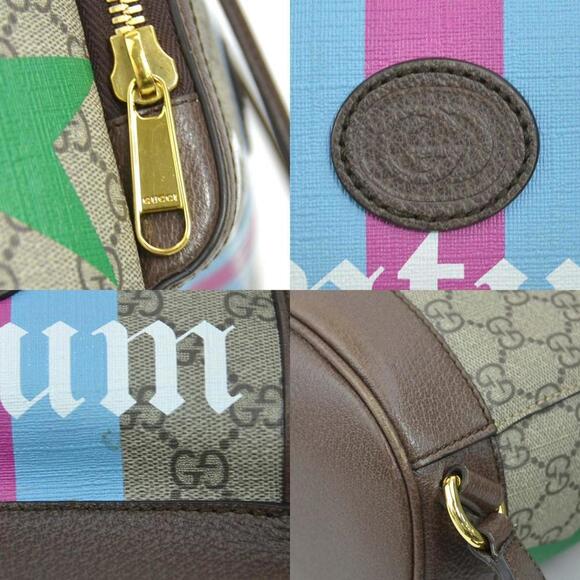 GUCCI Brown Leather Backpack - Picture 4 of 5